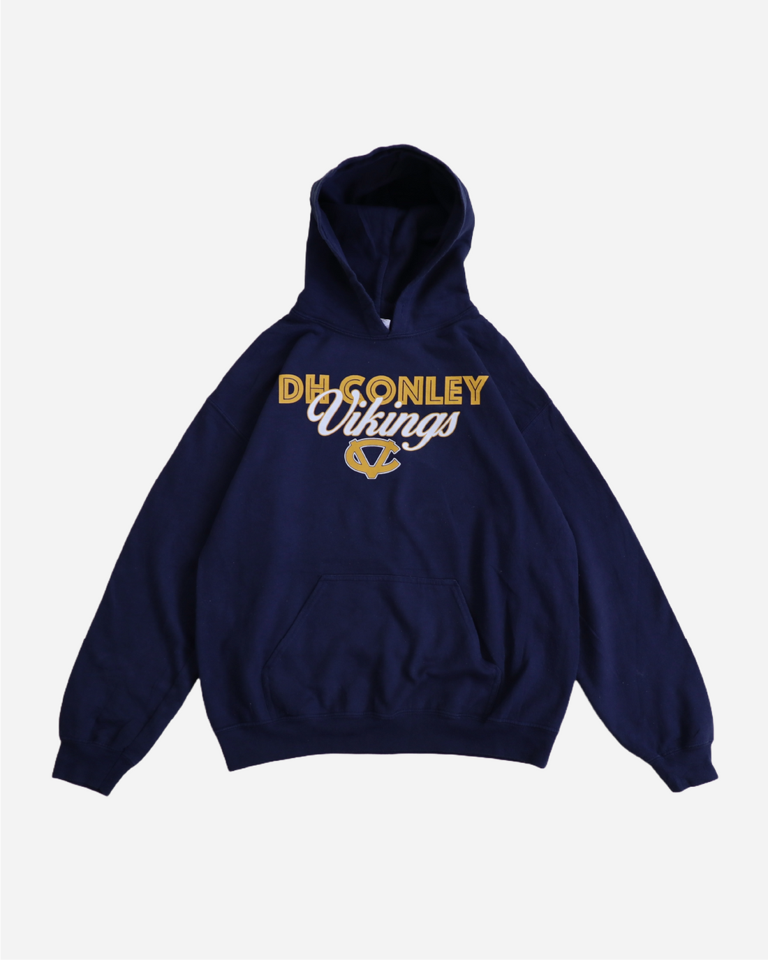 DH CONLEY VIKINGS HOODIE - VINTAGE HOODIE - VINTAGE SWEATSHIRT