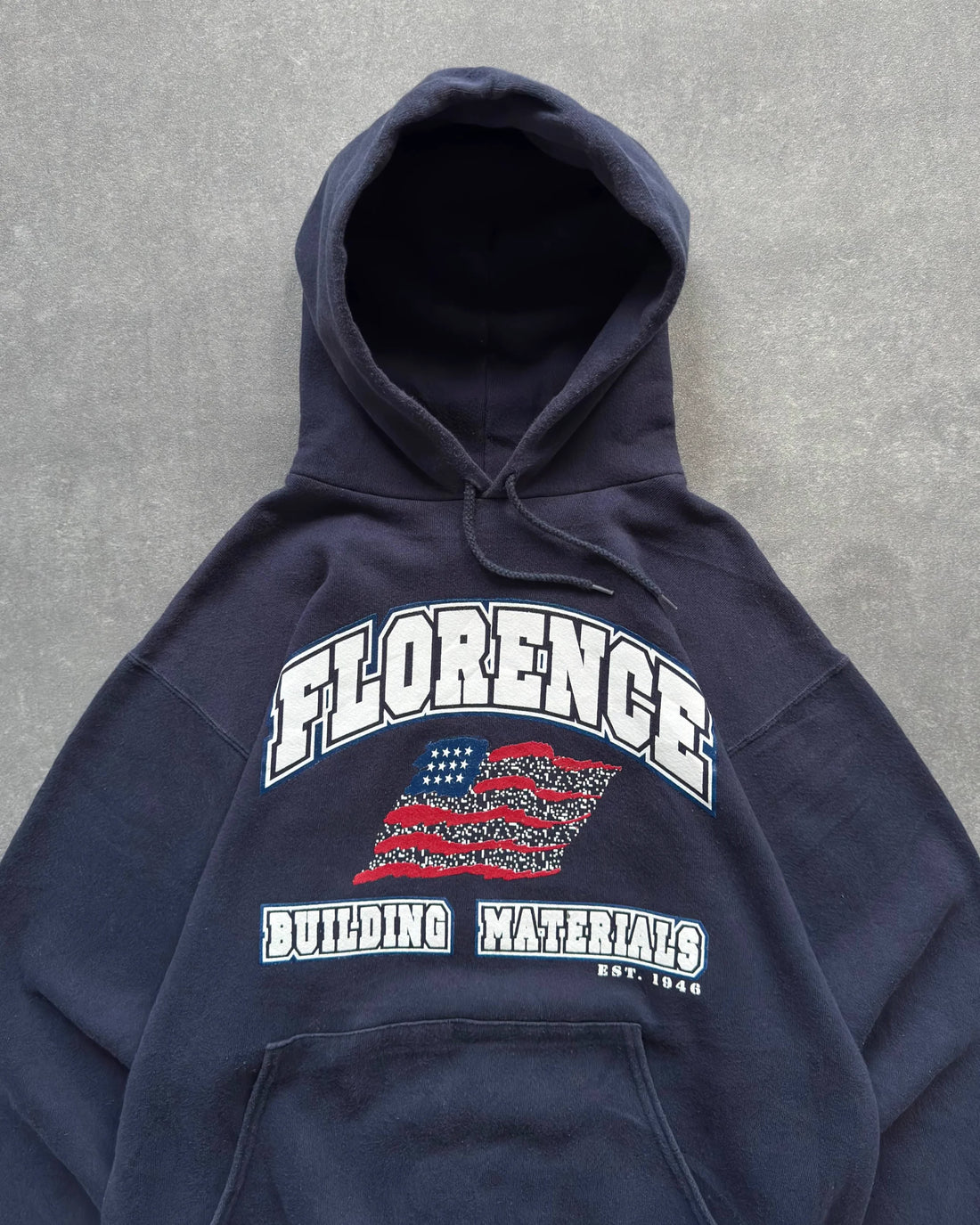 FLORENCE MADE IN USA HOODIE - VINTAGE HOODIE - VINTAGE SWEATSHIRT