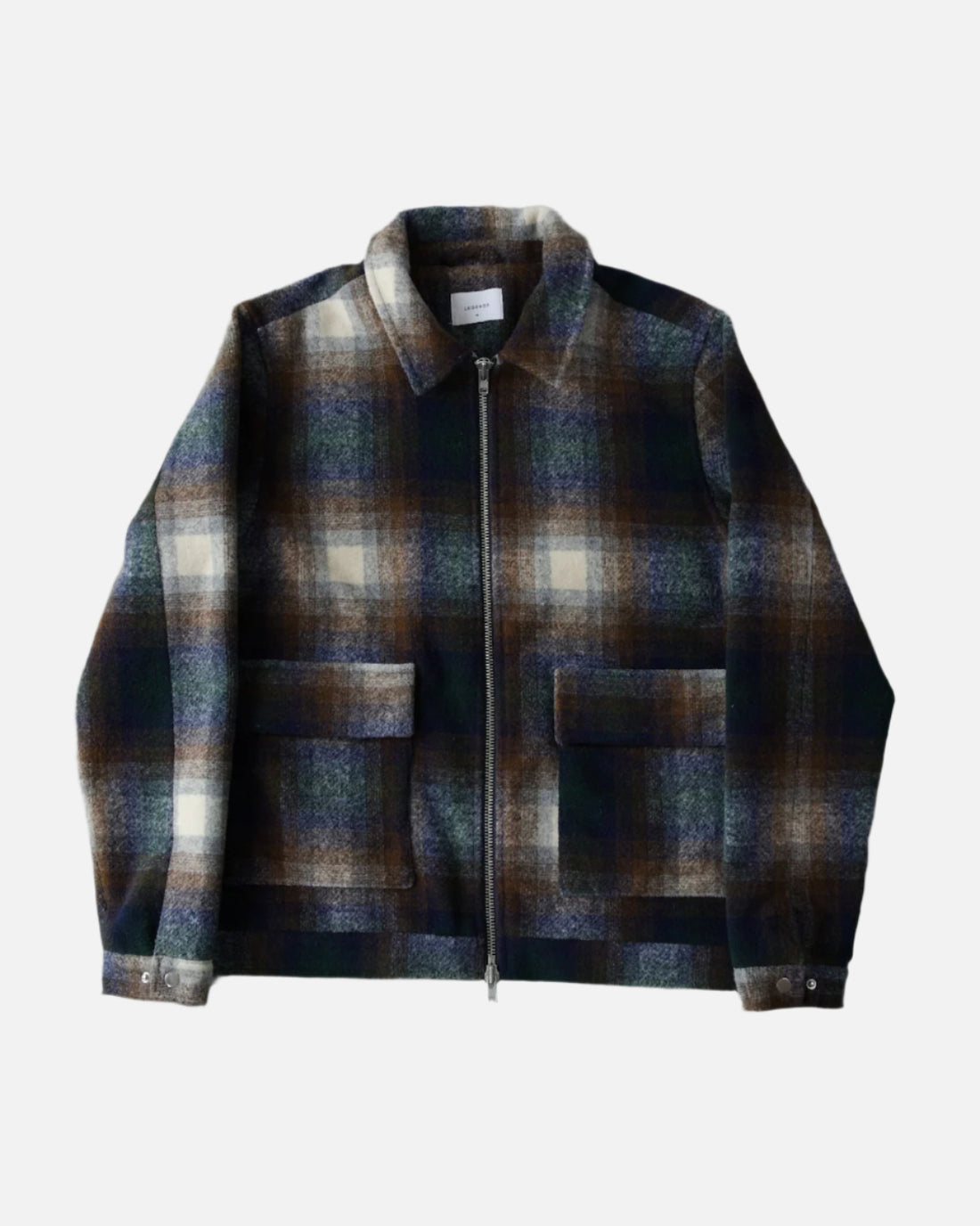 LEGENDS ORTEGA JACKET - BROWN CHECK | UNMARKET