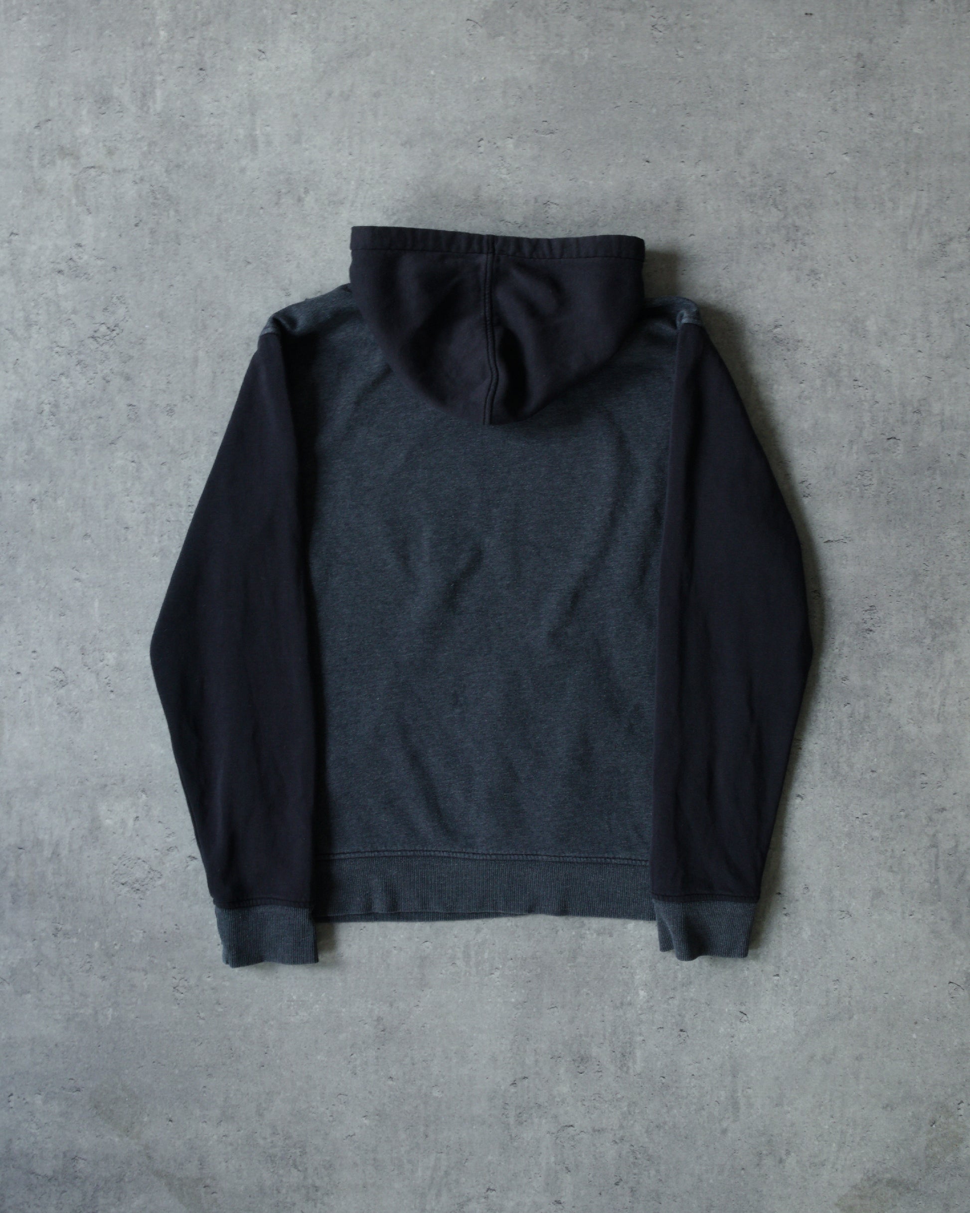 OAKLEY TWO TONE HOODIE - BLACK/DARK GREY | UNMARKET