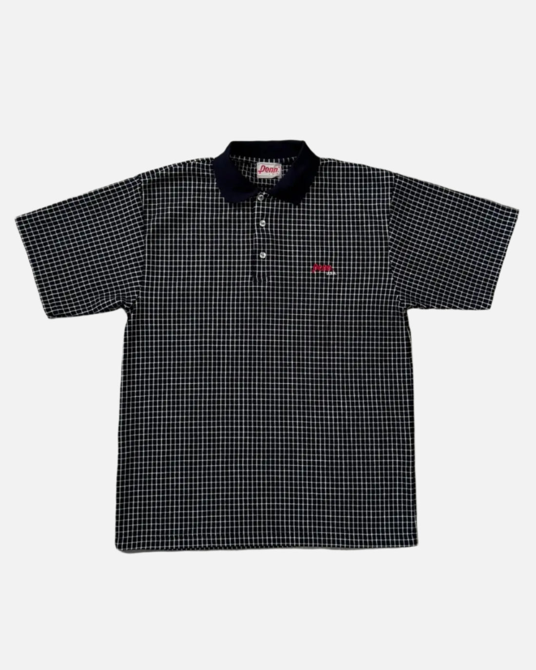 VINTAGE PENN USA GRID POLO