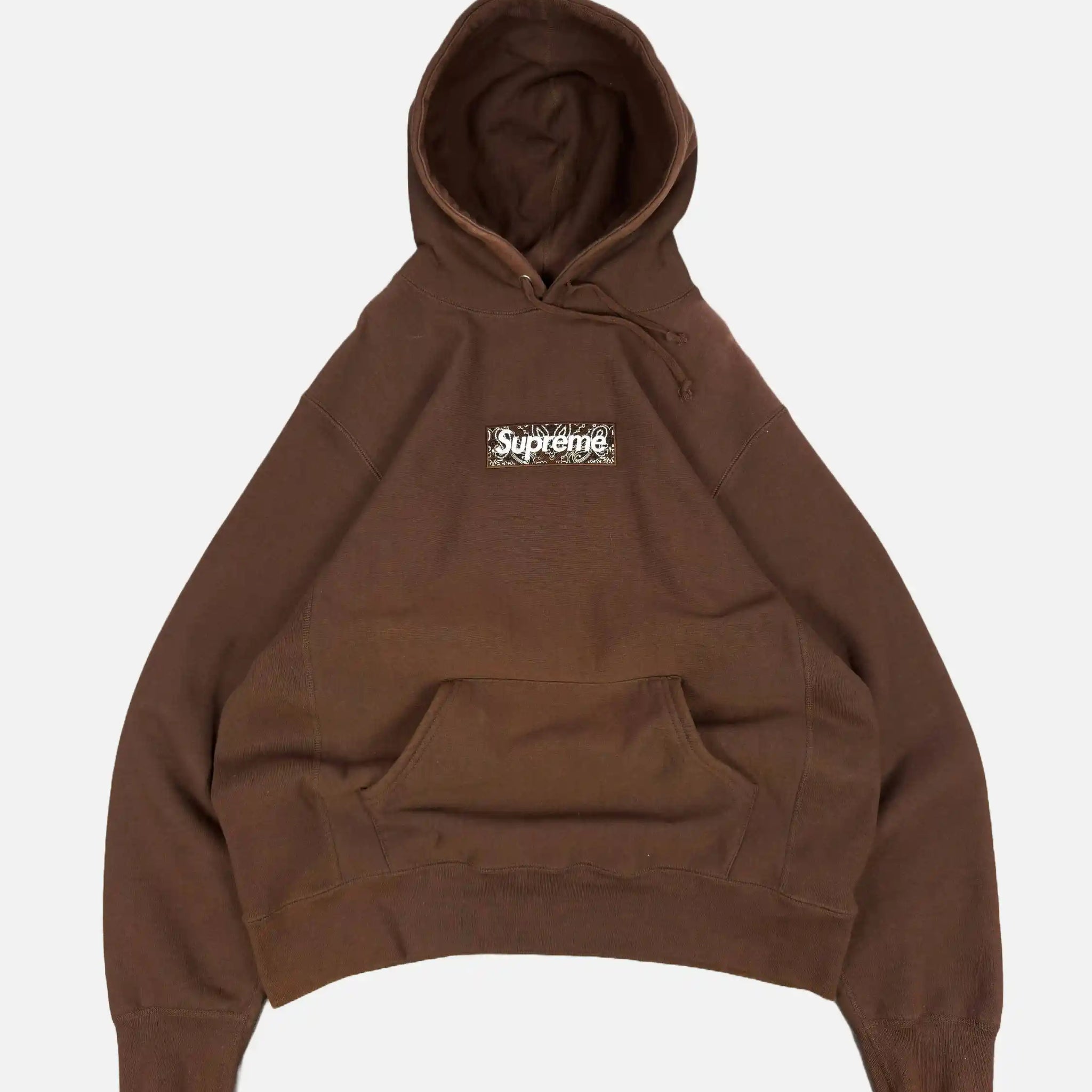 SUPREME BANDANA BOX LOGO HOODIE