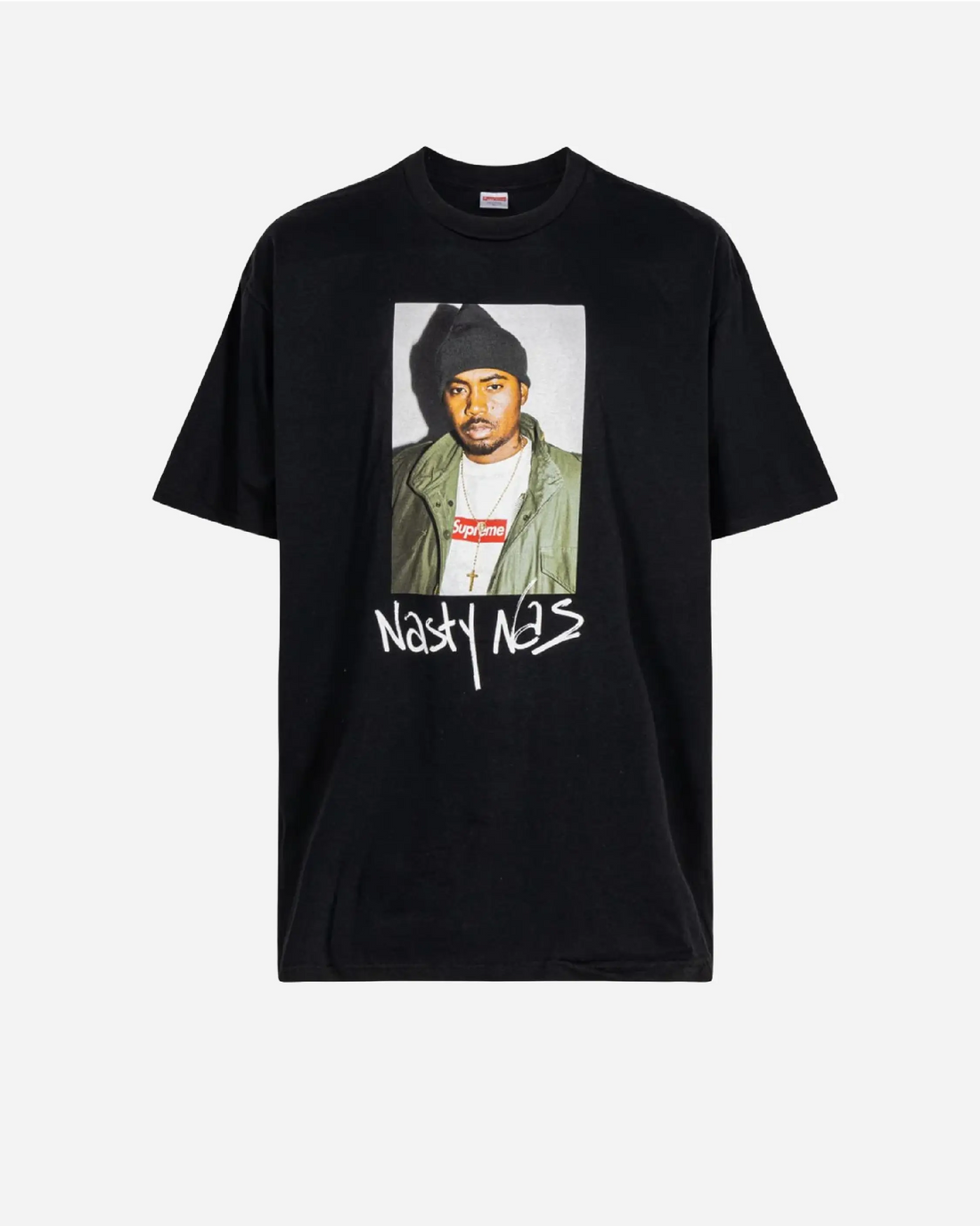 SUPREME NASTY NAS TSHIRT - BLACK - UNMARKET