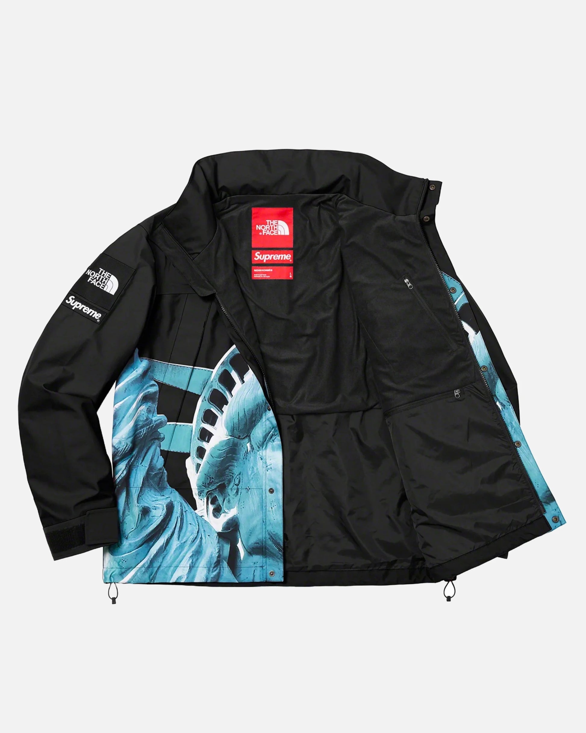 Supreme x The North Face Statue of Liberty Mountain Jacket - Black - Size XL - UNMARKET