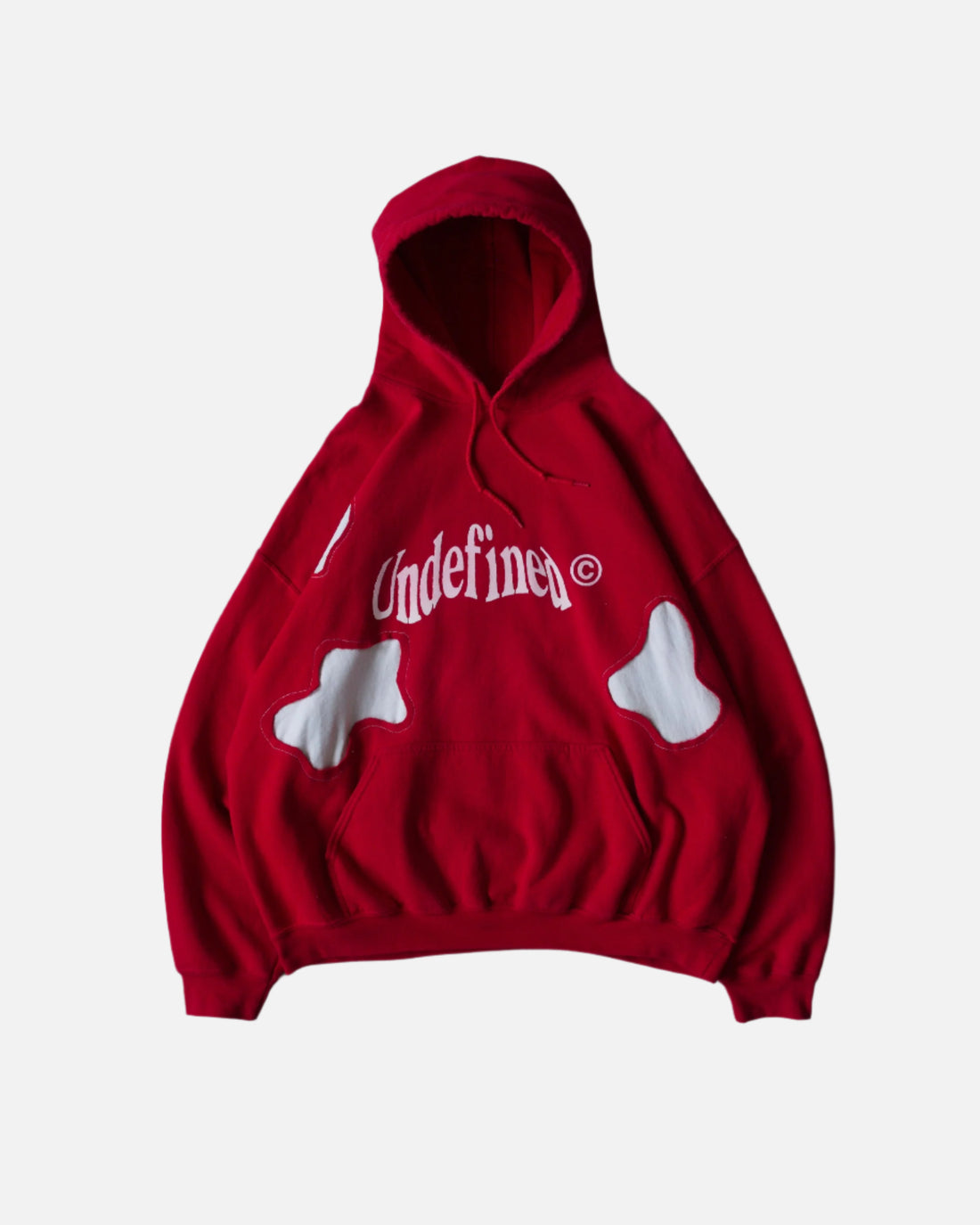 UNDEFINED ARCHIVES CLOUD RED HOODIE | UNMARKET