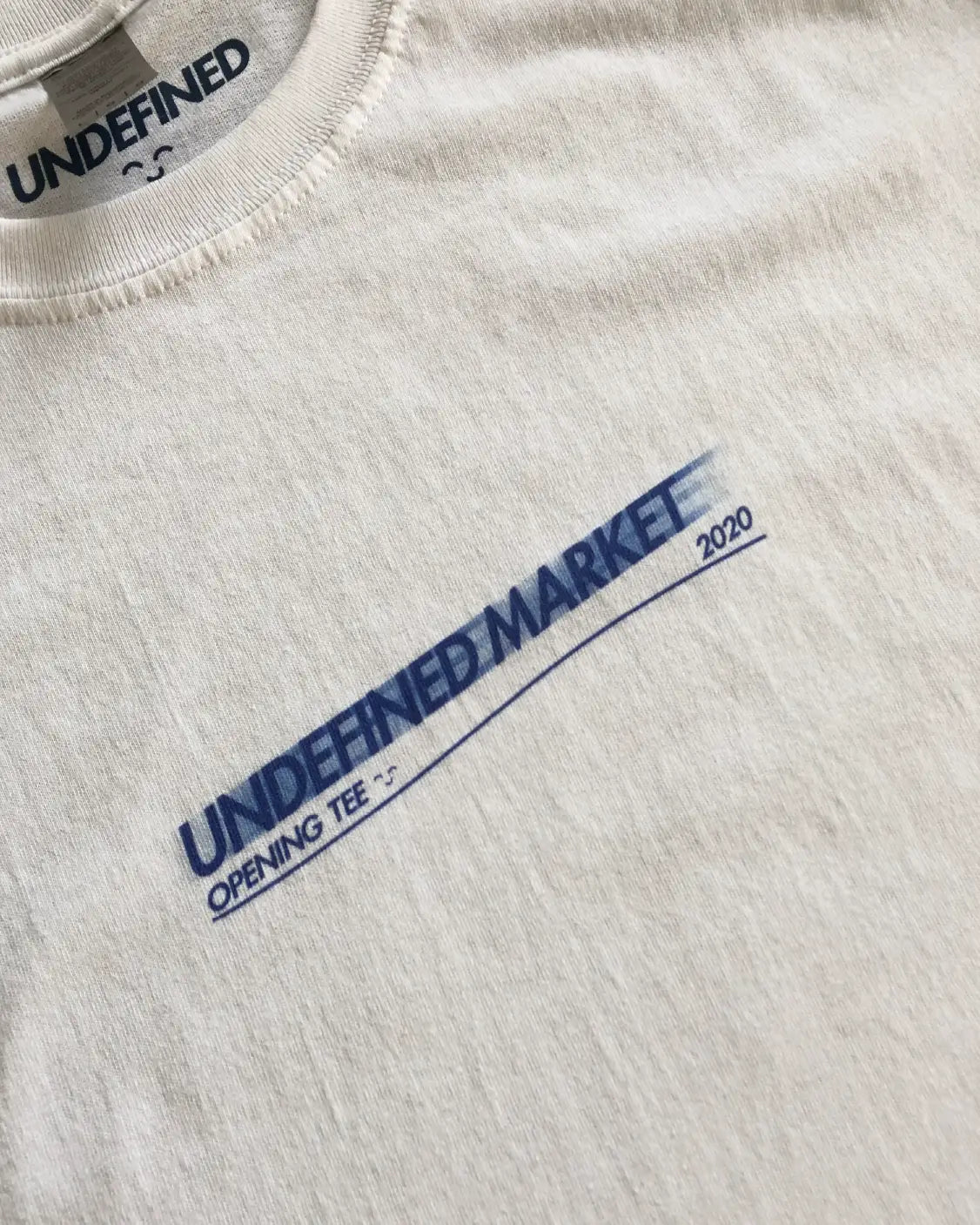 UNDEFINED MARKET OPENING T-SHIRT 2020 - WHITE