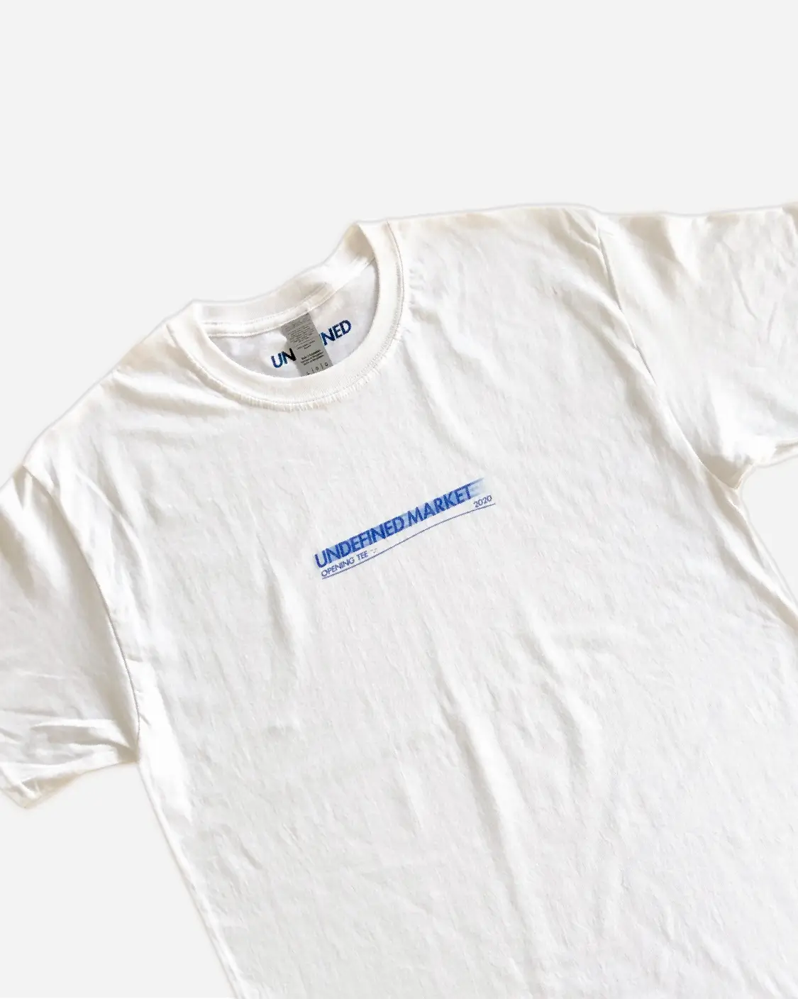 UNDEFINED MARKET OPENING T-SHIRT 2020 - WHITE