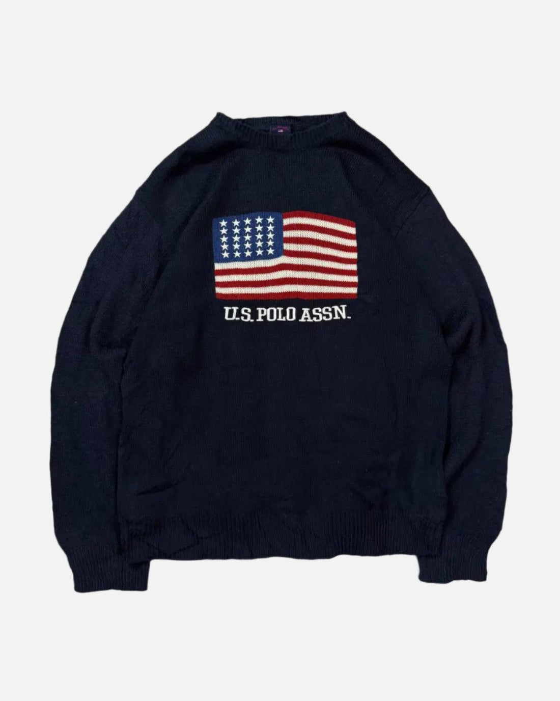 VINTAGE USA FLAG KNIT SWEATER