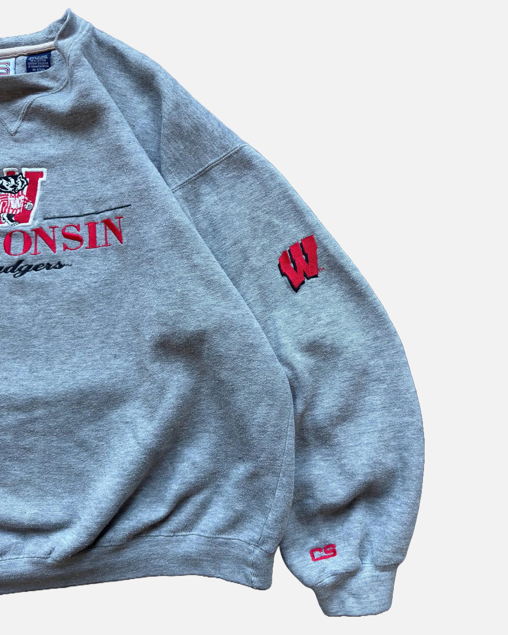 VINTAGE WISCONSIN CREWNECK