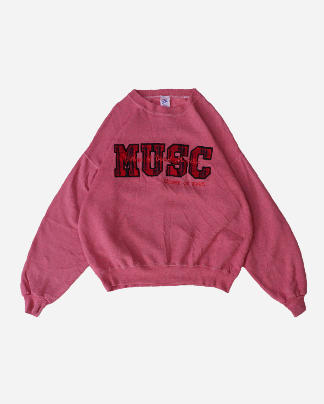 1995 Vintage MUSC Sweatshirt - Pink | UNMARKET