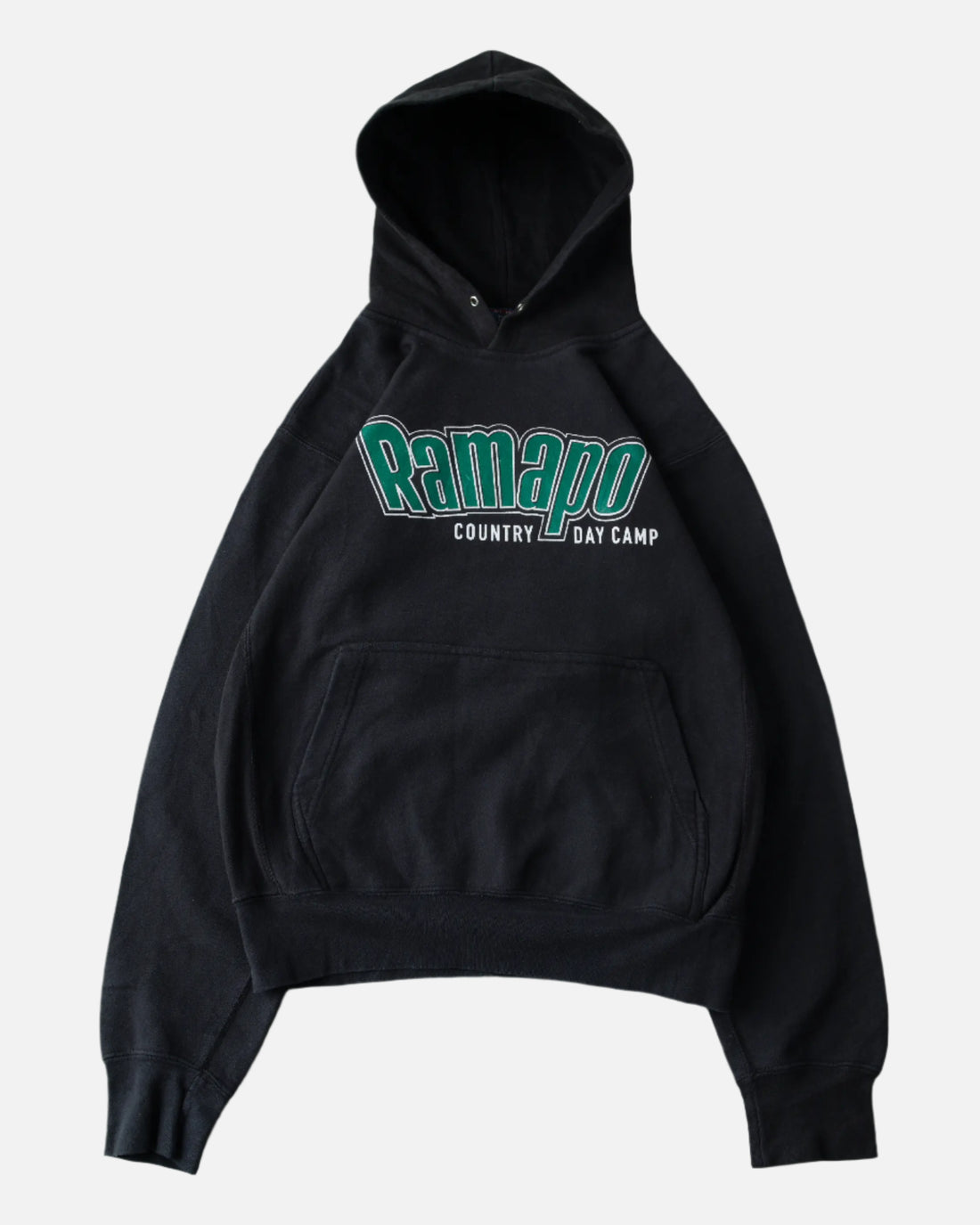 vintage ramapo hoodie - black